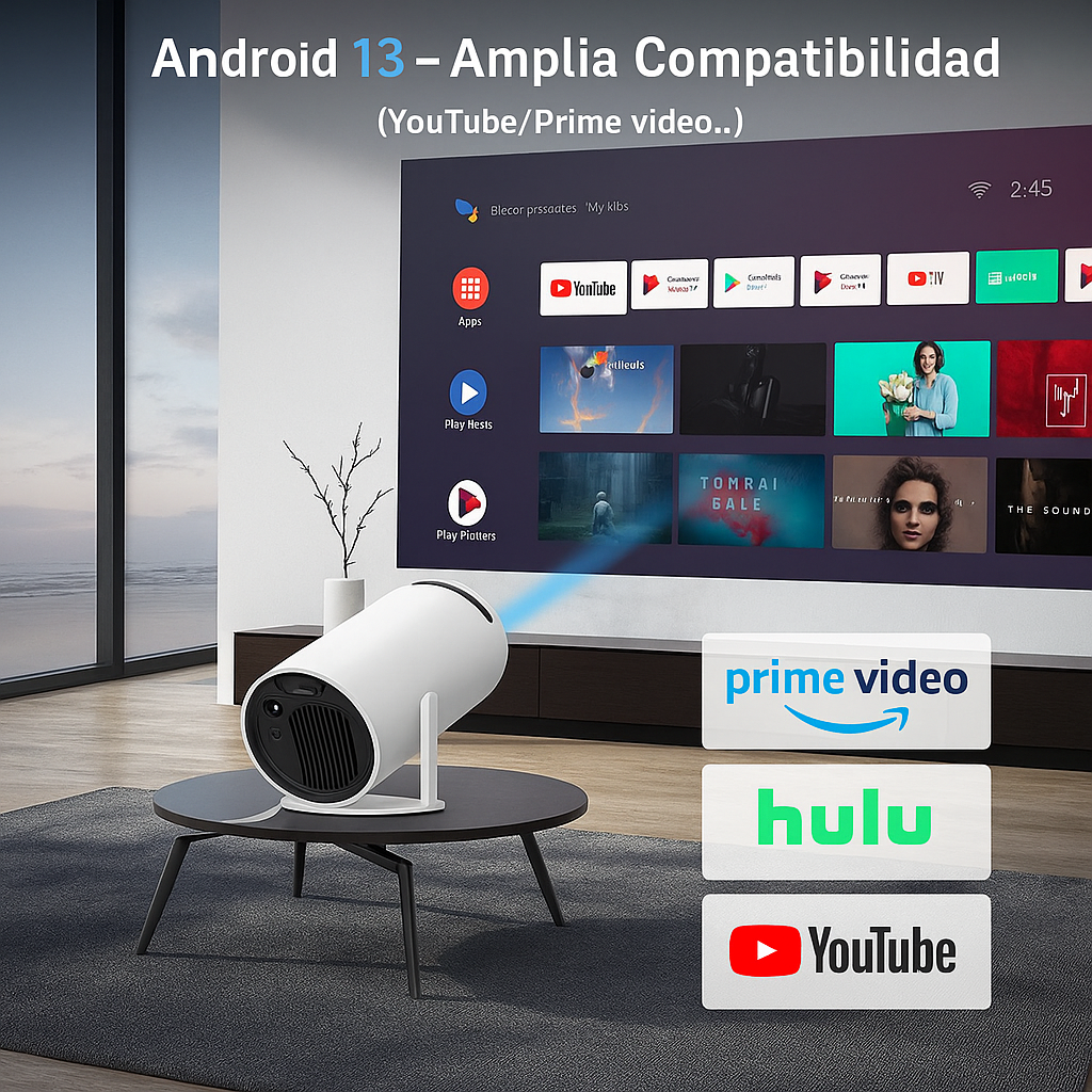 Proyector FULL HD - ¡El Cine donde estés!