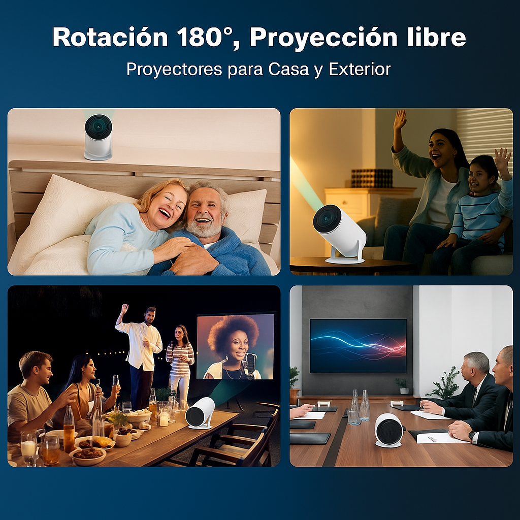 Proyector FULL HD - ¡El Cine donde estés!