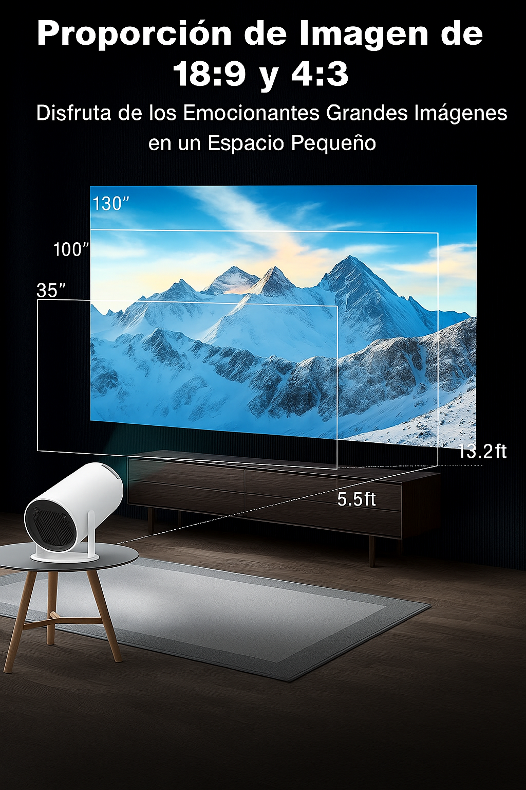 Proyector FULL HD - ¡El Cine donde estés!