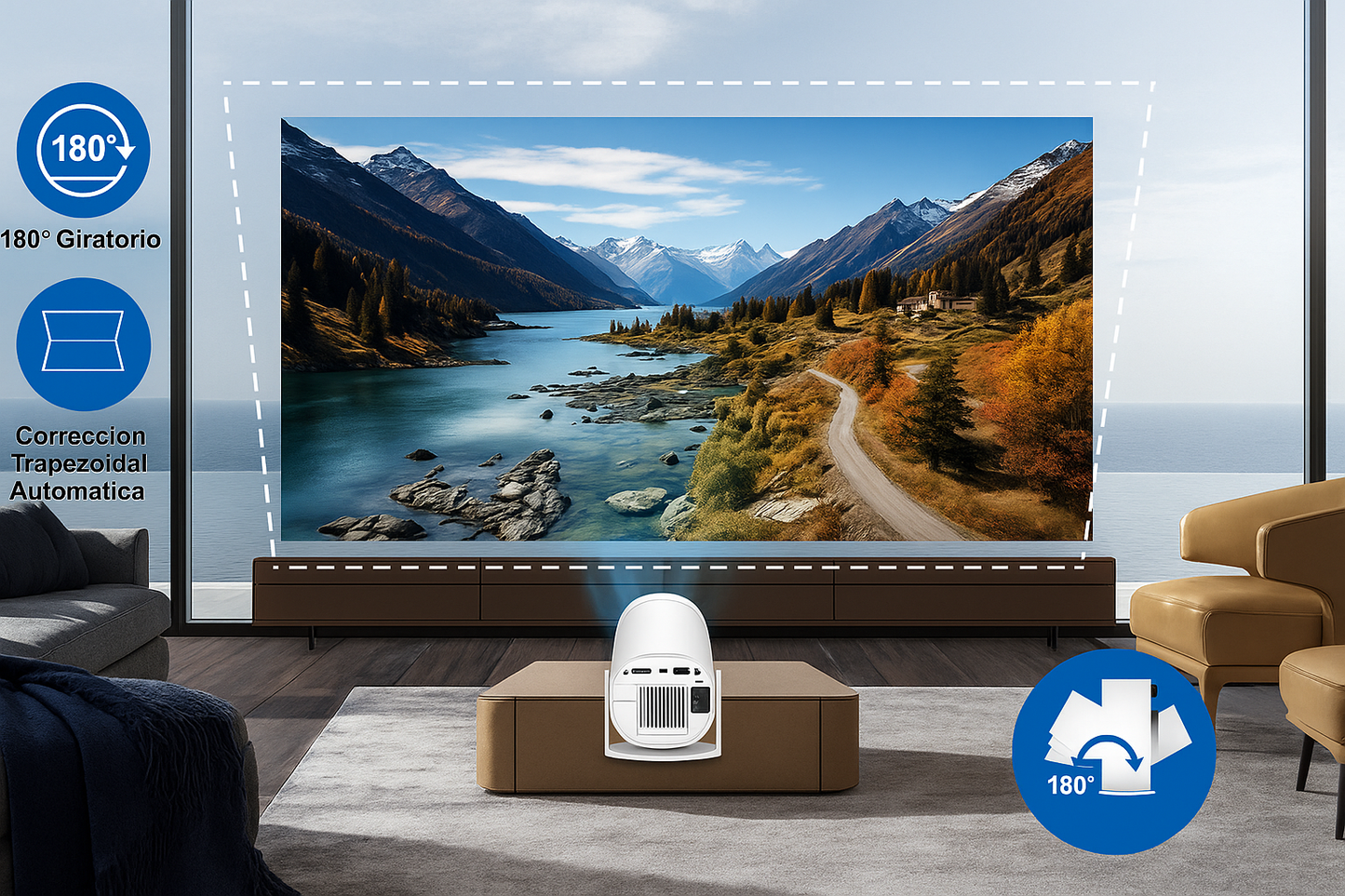 Proyector FULL HD - ¡El Cine donde estés!