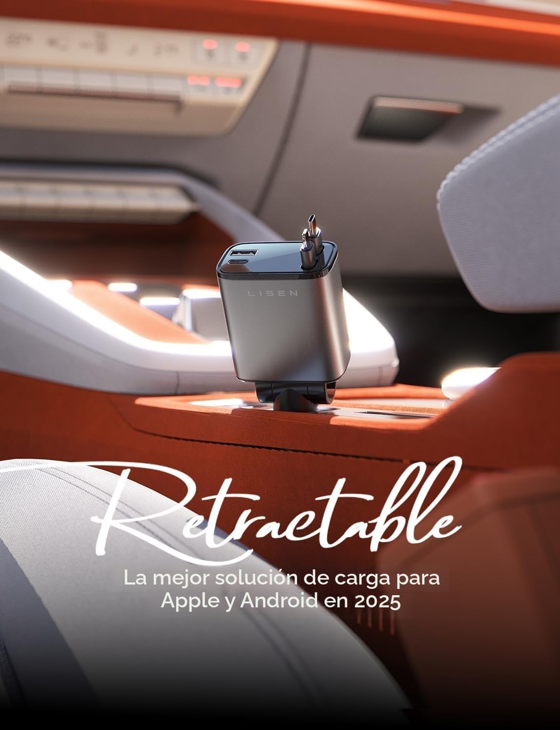 CARGADOR DE ALTA POTENCIA RETRACTIL