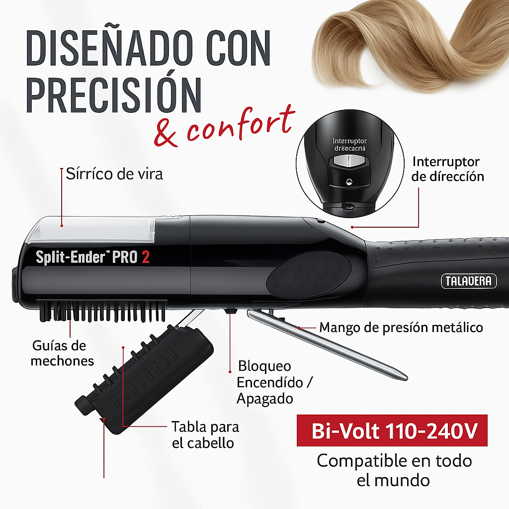 Cortador de puntas abiertas - Quita Horquilla