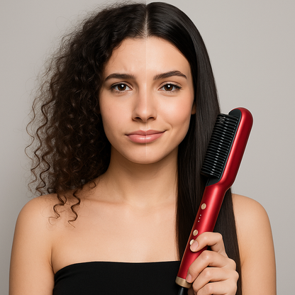 CEPILLO ALISADOR DE PELO - Protección anti‑quemaduras