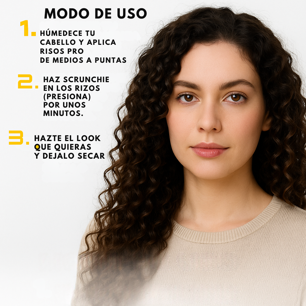 RIZOS PRO - DOMINIO TOTAL DE TUS RISOS Y FRIZZ